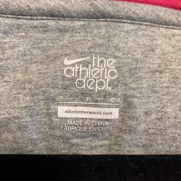 Nike pink zip up athletic hoodie jacket small petite - Picture 4 of 4